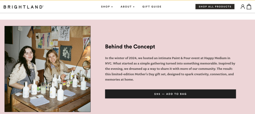 Brightland brand story